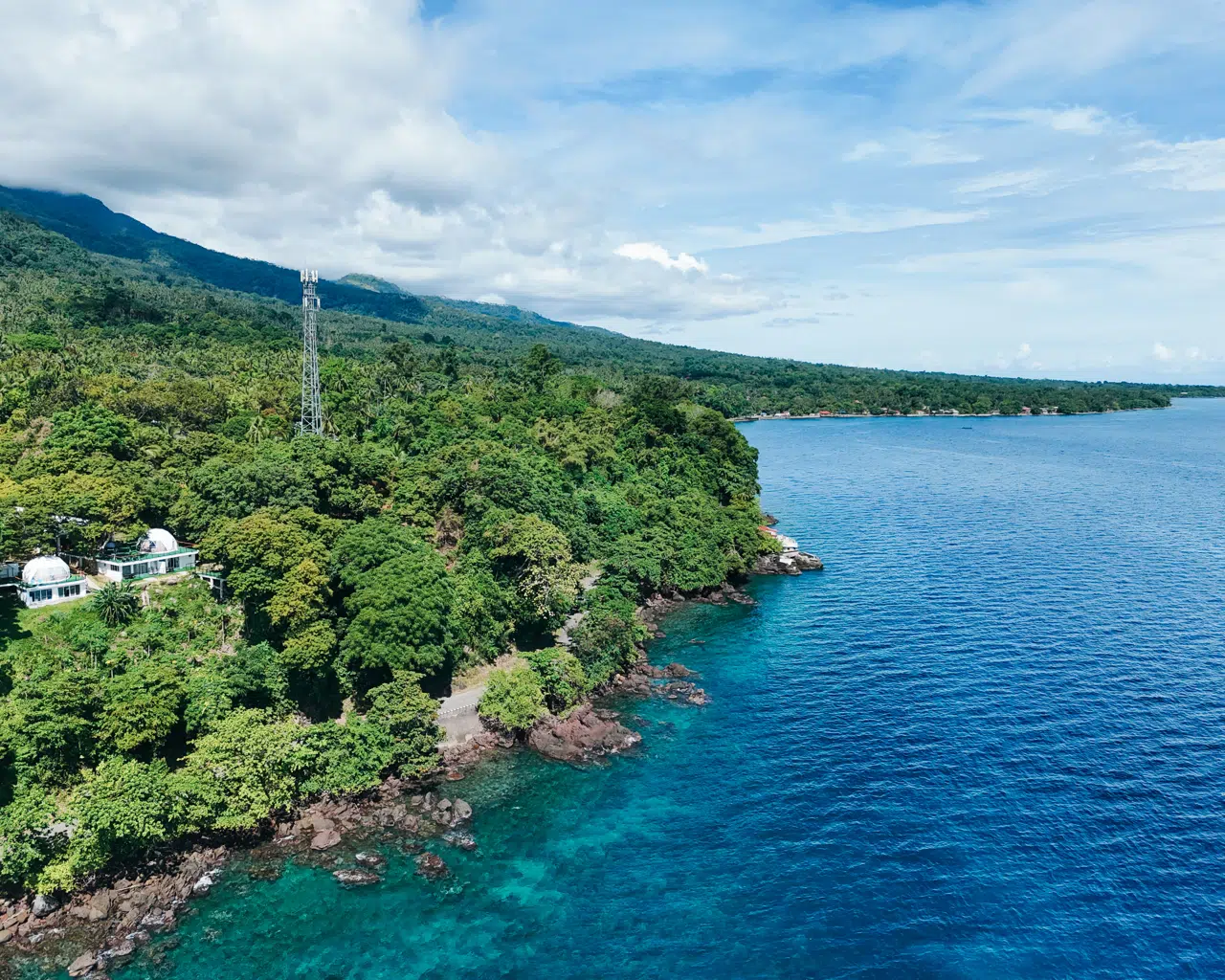Txaleta de Camiguin aerial view